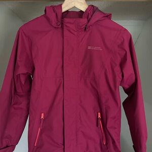 Mountain Hardwear Burgundy Girls Jacket